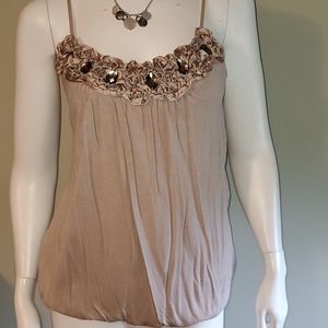 Tan, Candies tank top